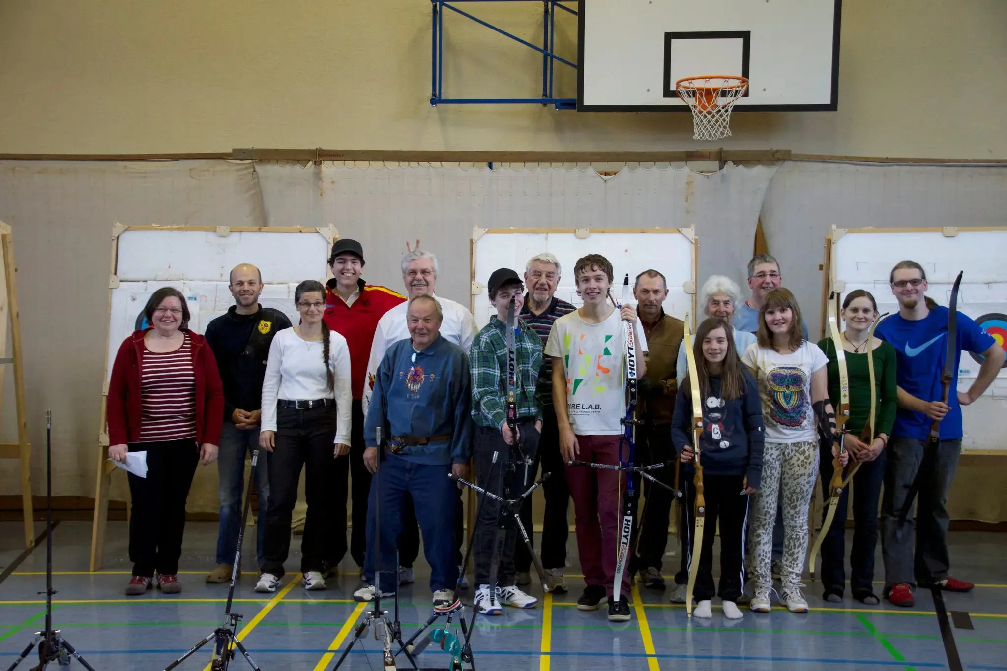 Bogenschützen des SV 79 Tiefenbach