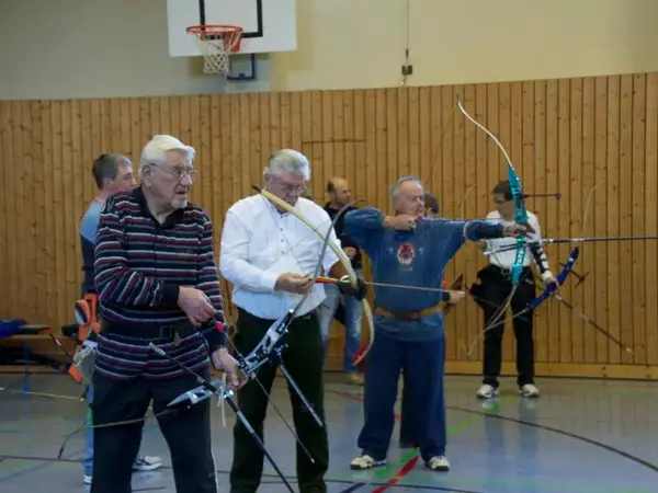 Training der Bogenschützen in der GSO